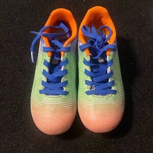 Kids Colorful Sneakers with Blue Laces